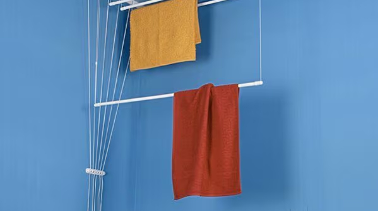 Pull and Dry Cloth Hangers Installation